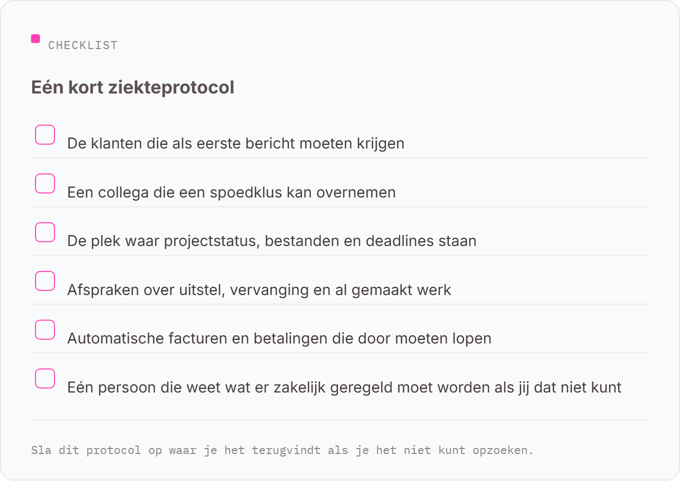 Ig 3 Ziekteprotocol